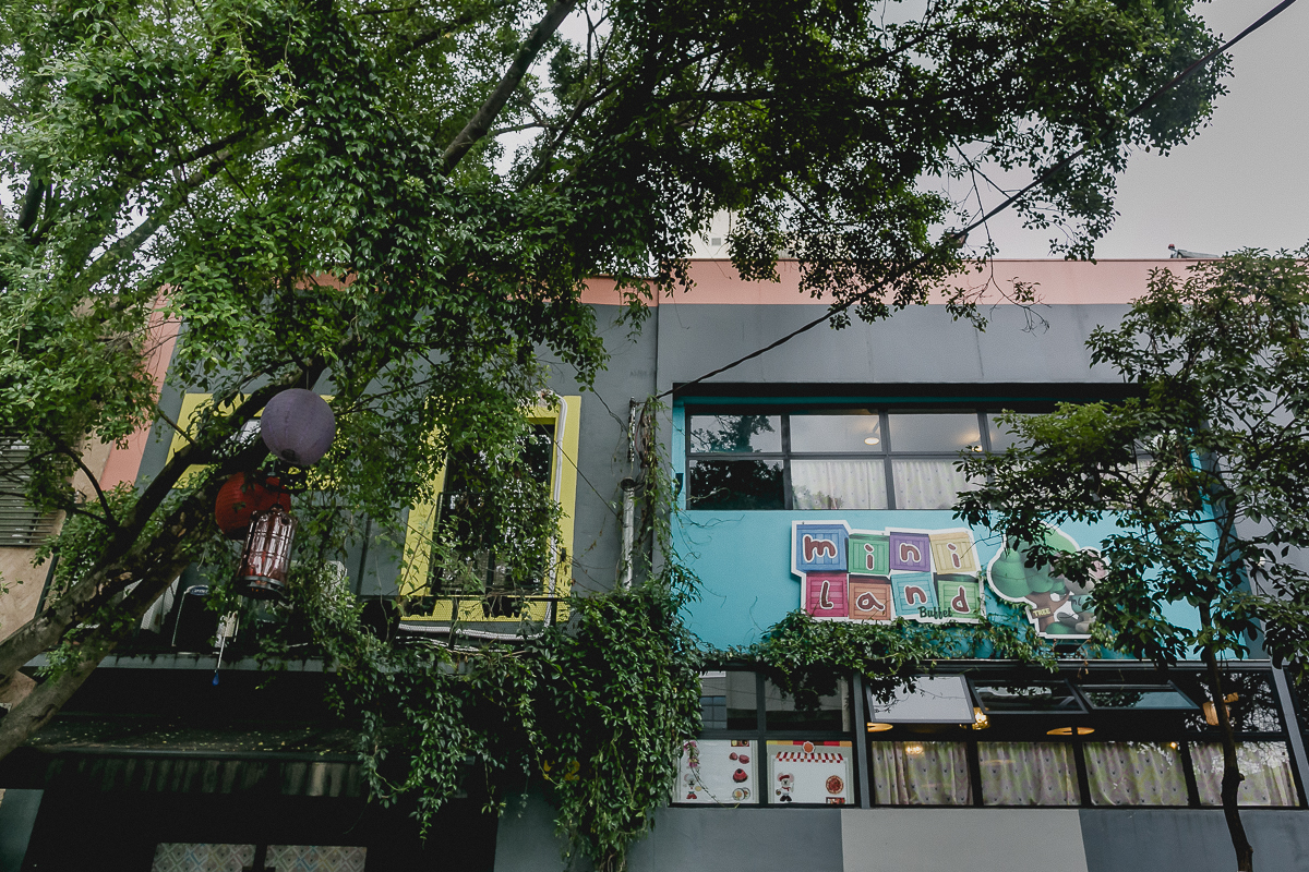 fachada do buffet miniland tree em pinheiros sp