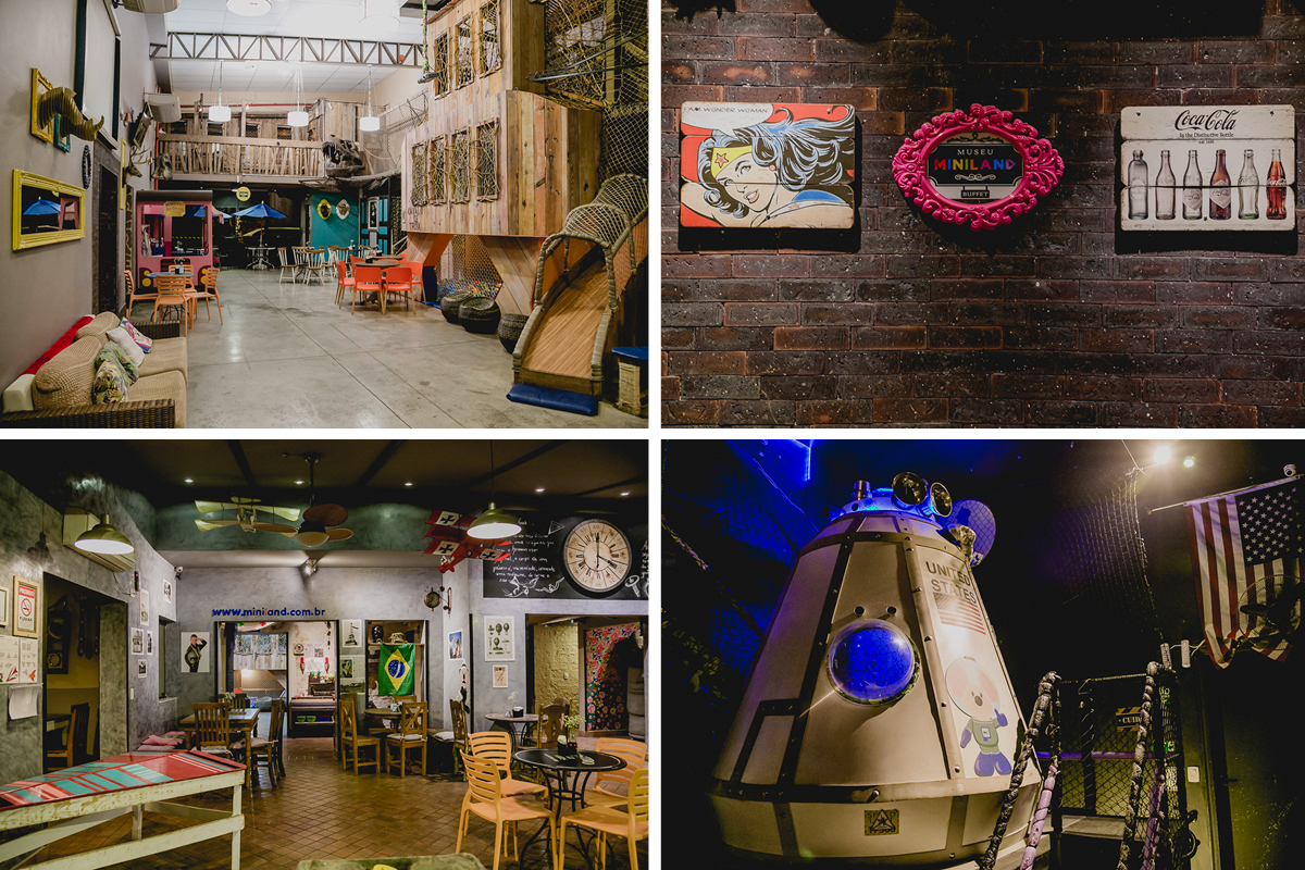 Ambientes do Buffet Museu Miniland