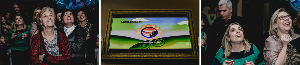 tela da retrospectiva da Bruna e do Andre