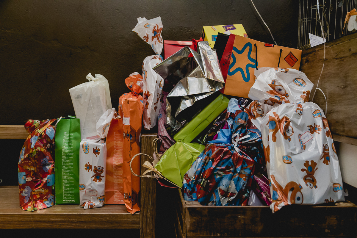 Presentes da Bruna e do Andre