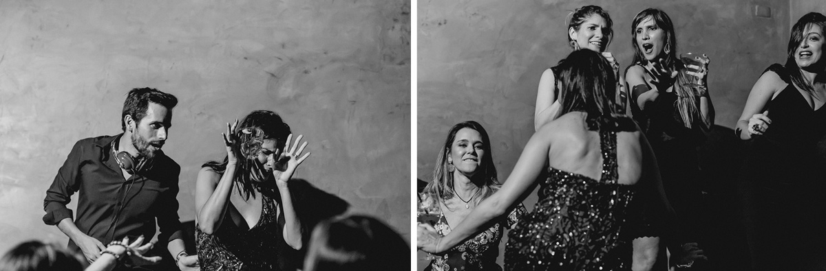 Galera em cima do Palco dançando muito