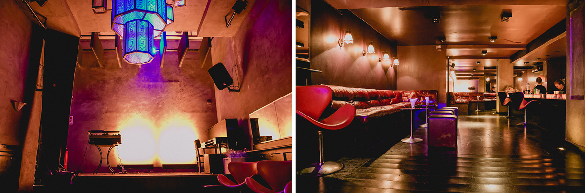 Parte interna do Tatu Bar e Palco em Pinheiros