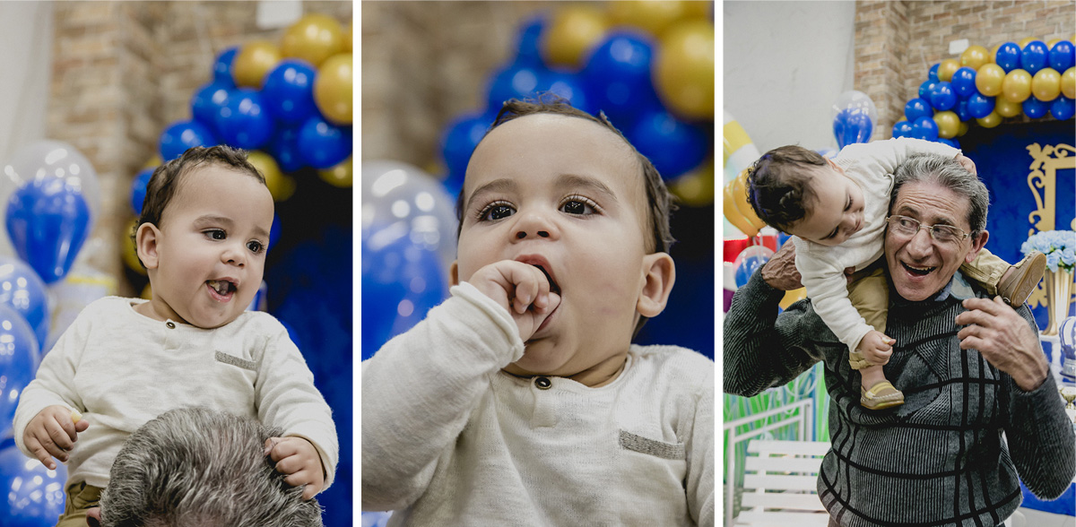 davi brincando com o vovo
