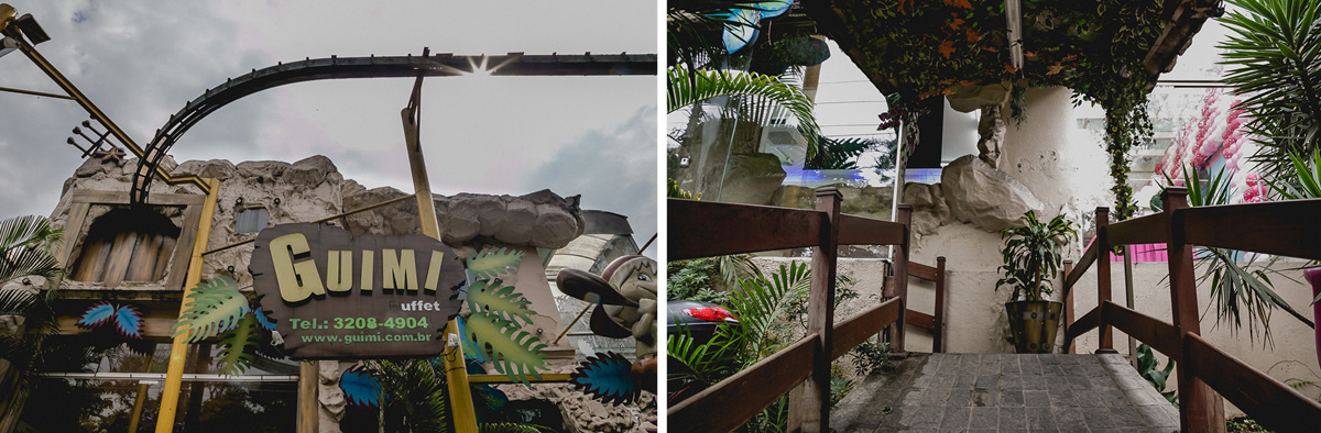 Fachada do Buffet Guimi na Aclimação - SP