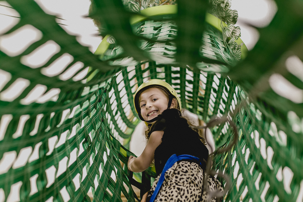 dentro do tunel verde