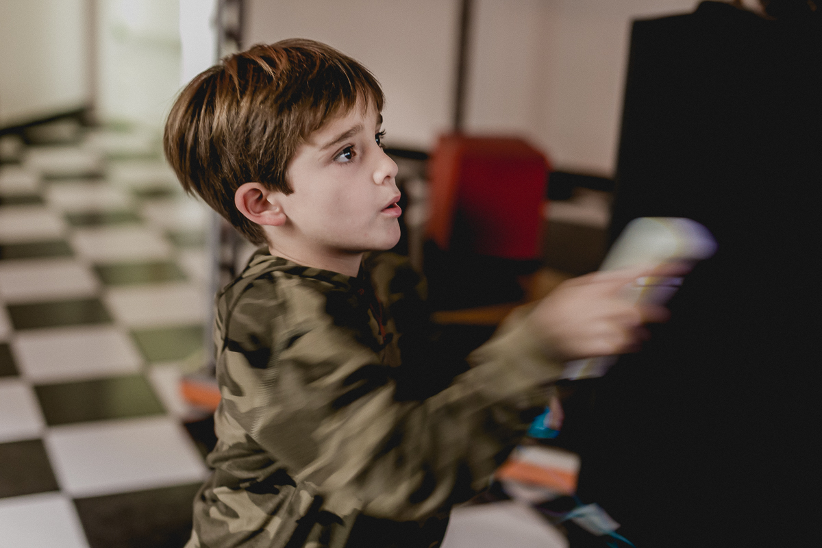 brincando no nintendo wi