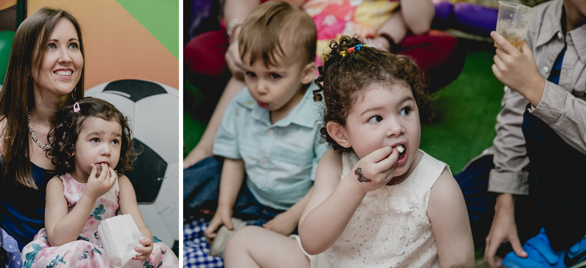 boca cheia de pipoca