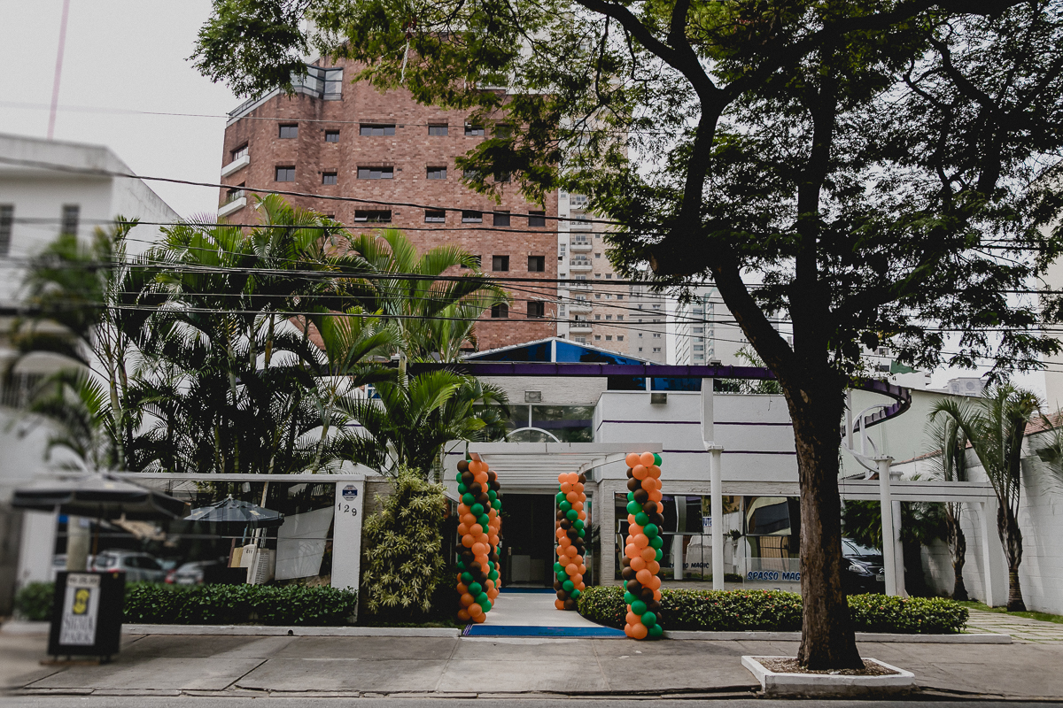 Fachada do Buffet Spasso Magic em Moema Sao Paulo SP