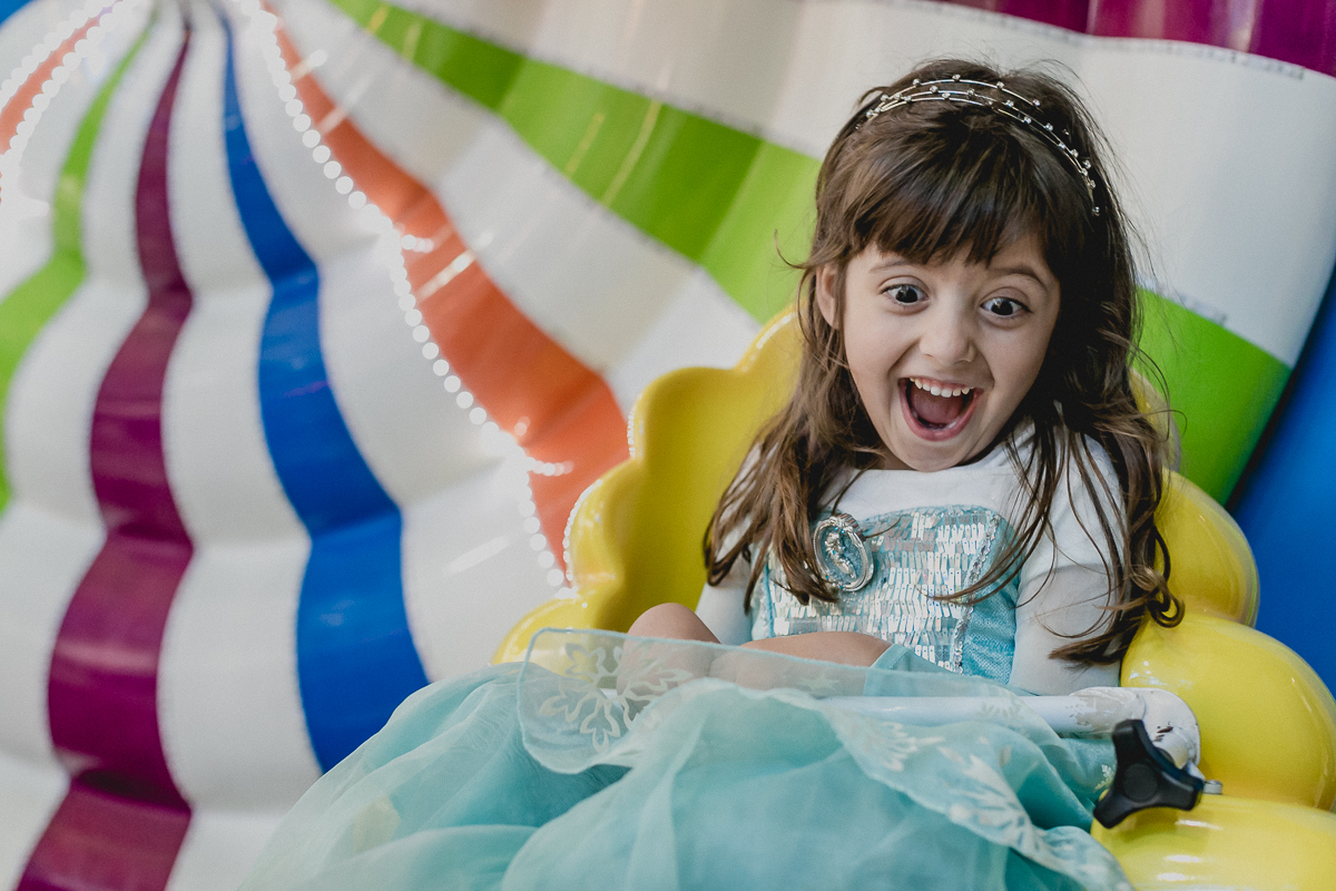 brincando na roda gigante