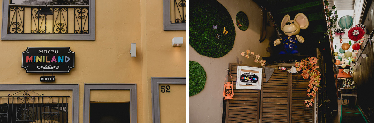 Fachada do Buffet Museu Miniland