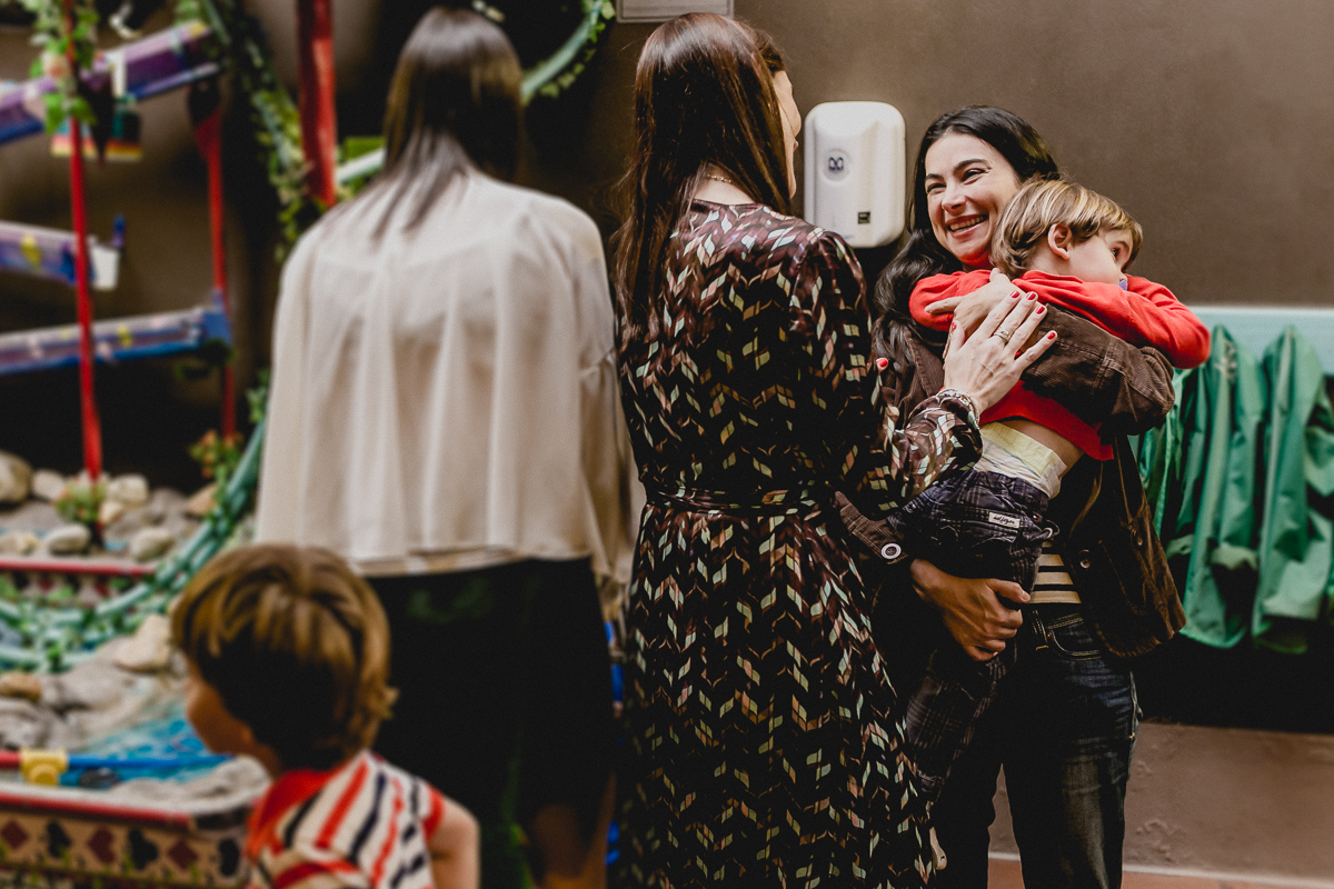 recebendo a convidada