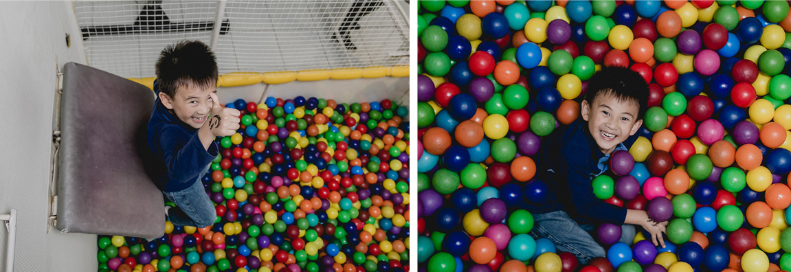 brincando nas bolinhas do tombo legal