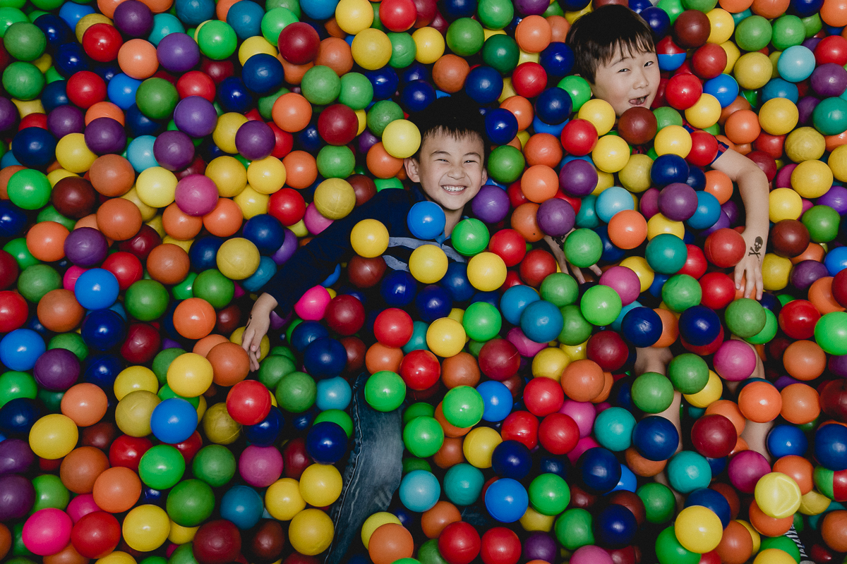 brincando nas bolinhas