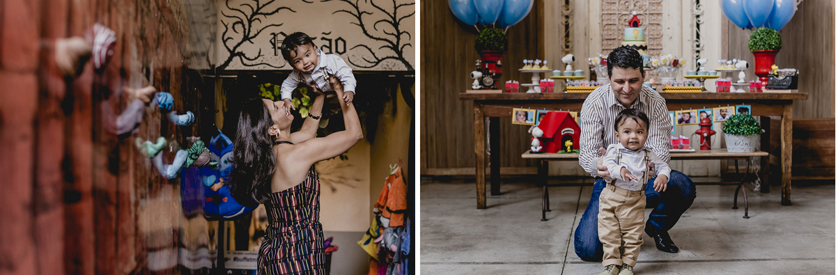 brincando de aviaozinho com a mamae e andando com o papai