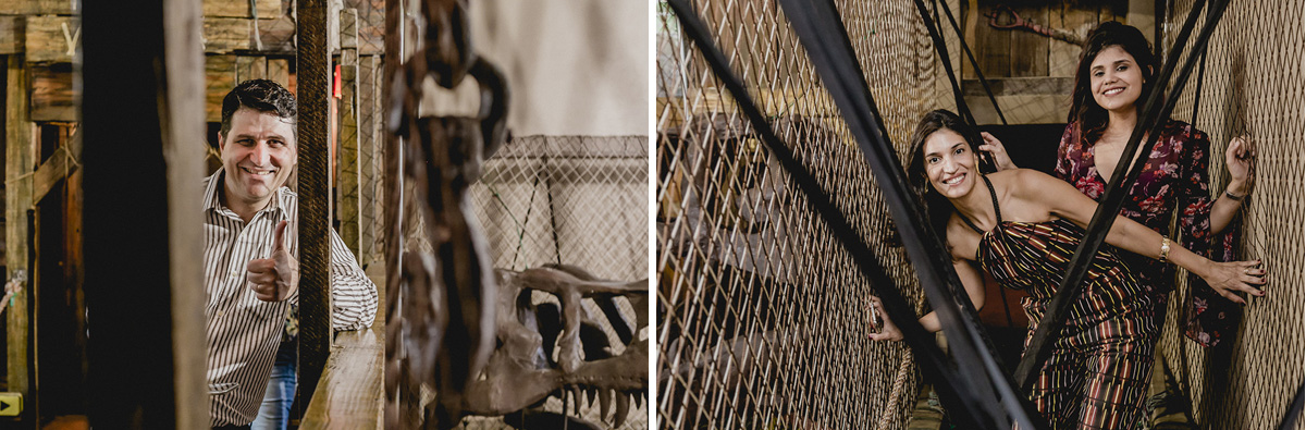 familia se divertindo