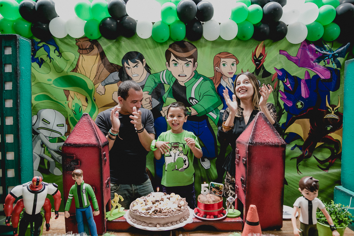 cantando os parabens