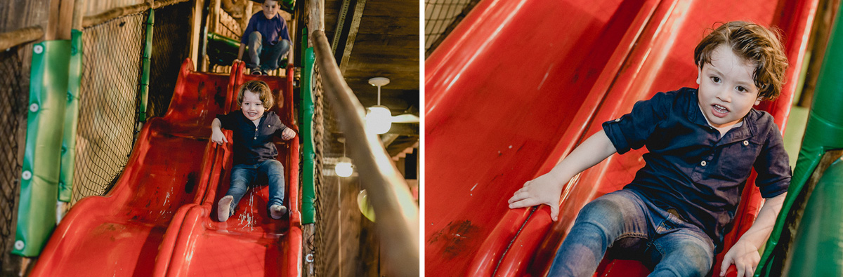 descendo o escorregador