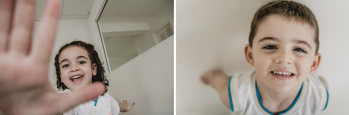 brincando com as crianças