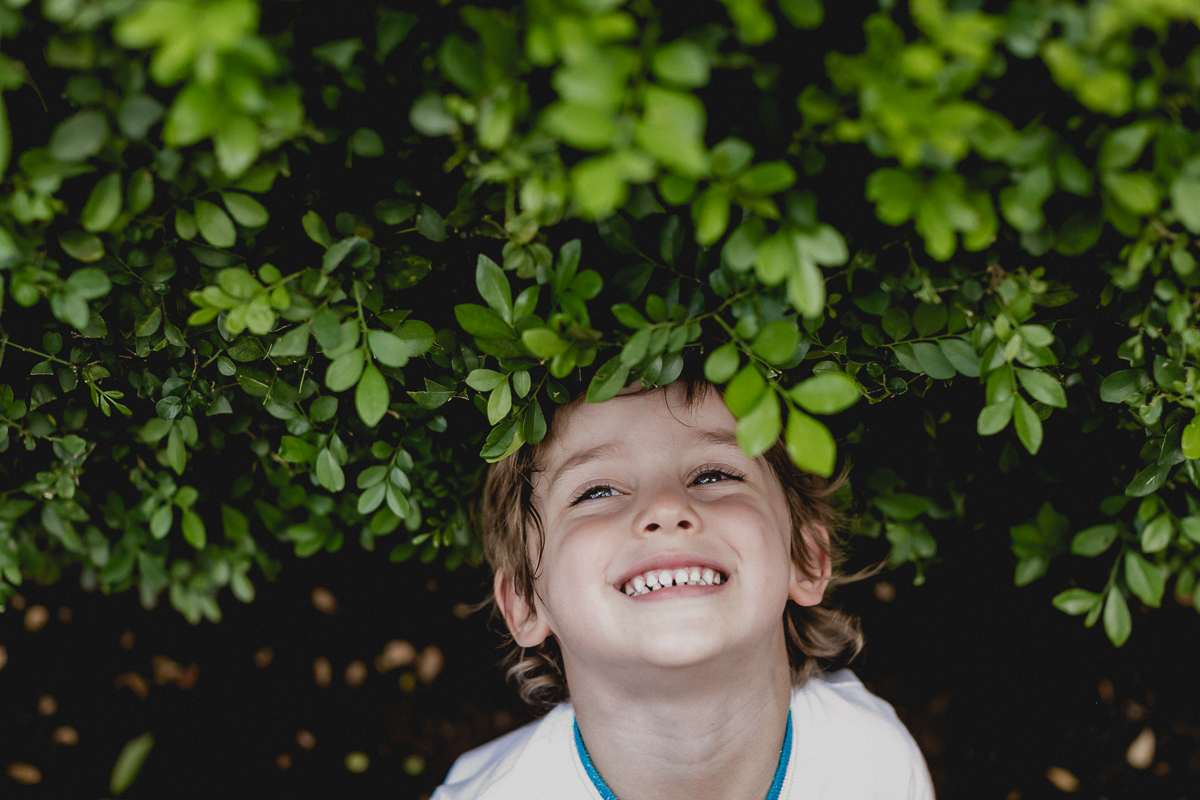 colocando a cabeça nas plantinhas