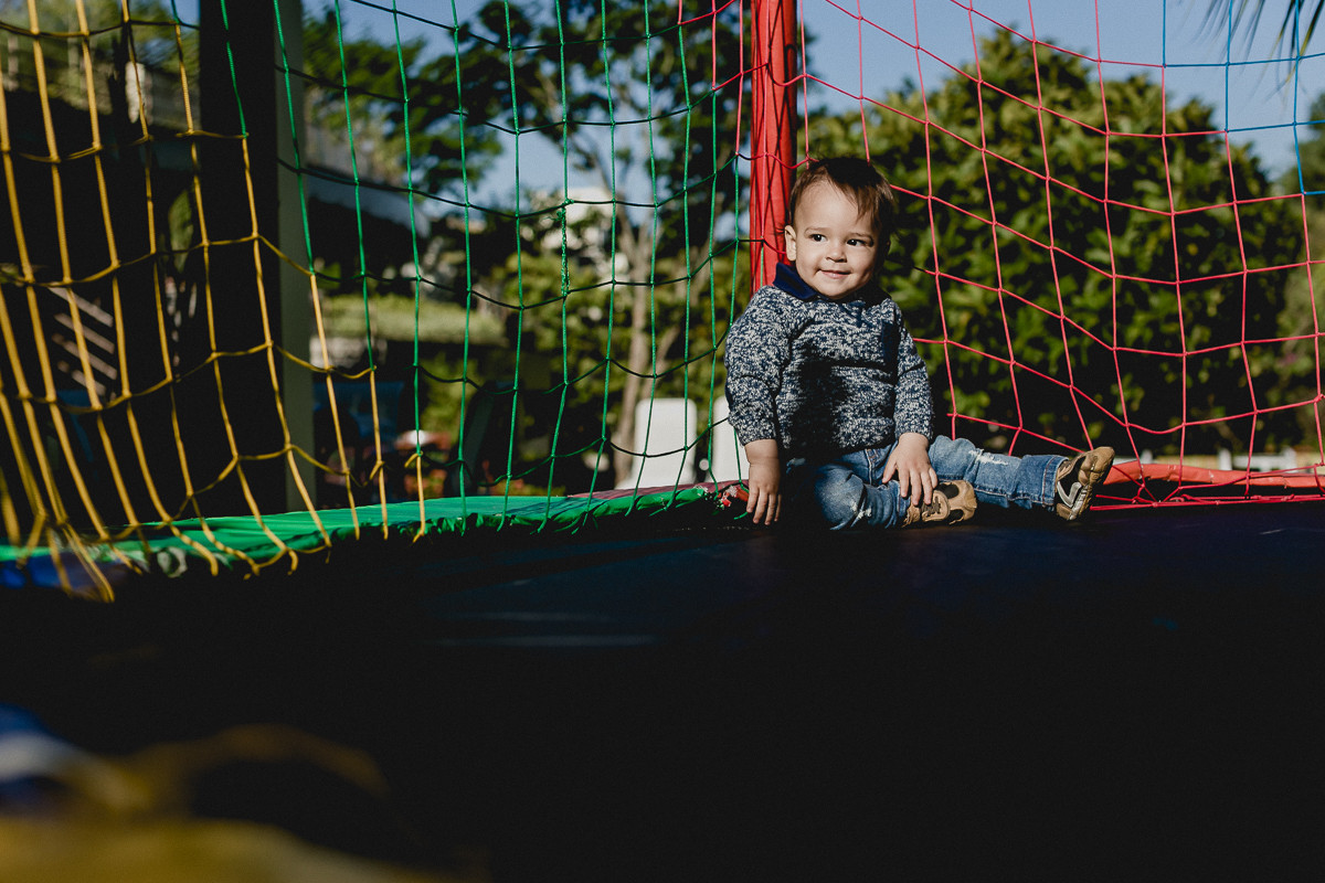 pulando no pula pula