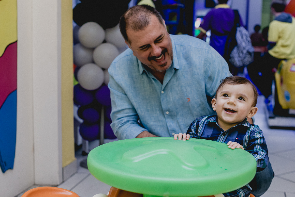 brincando no carrosel