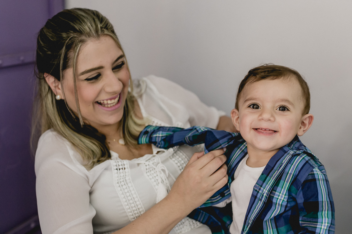 se arrumando para a festa