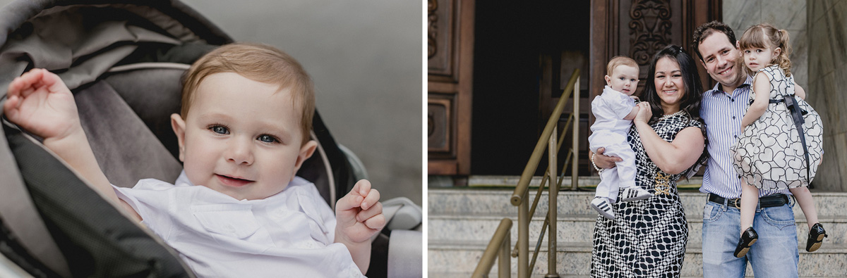 Tho chegando para o batizado