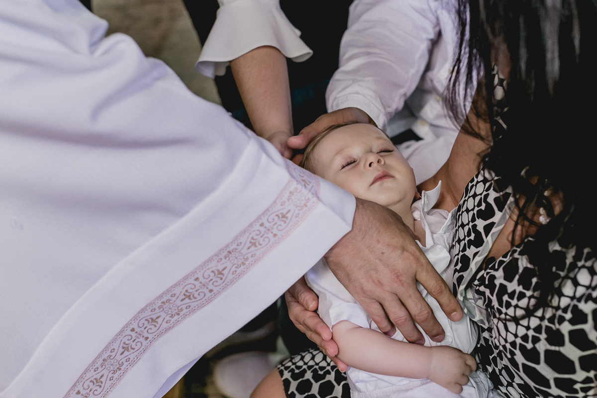 cerimonia do batizado do theo