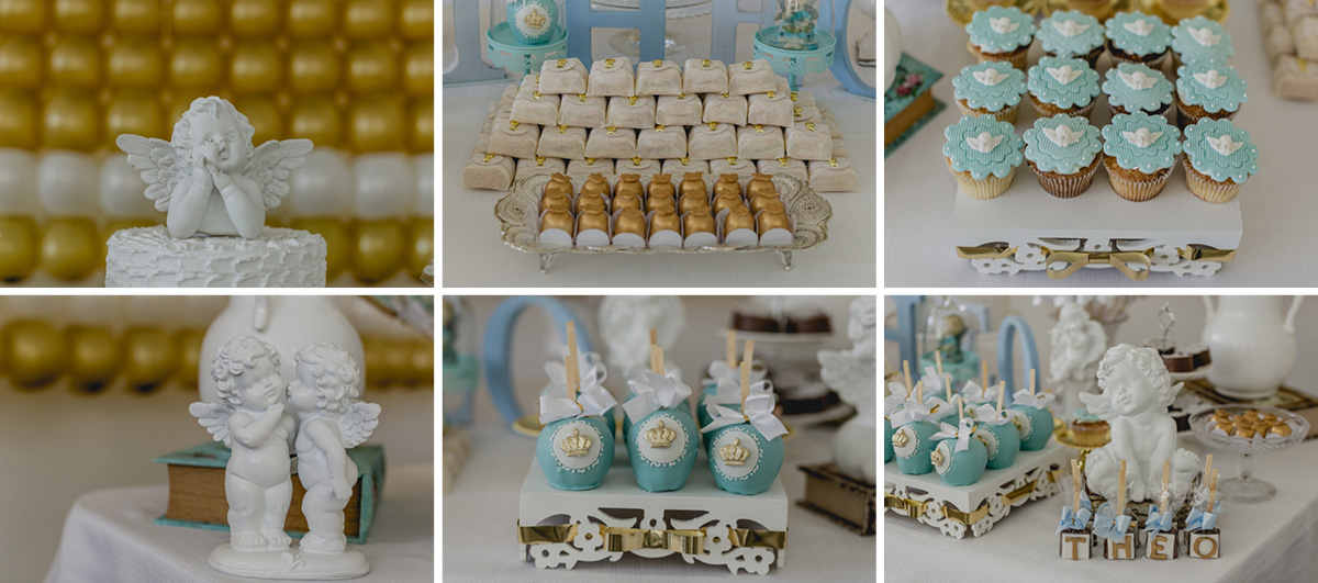 detalhes da mesa do bolo