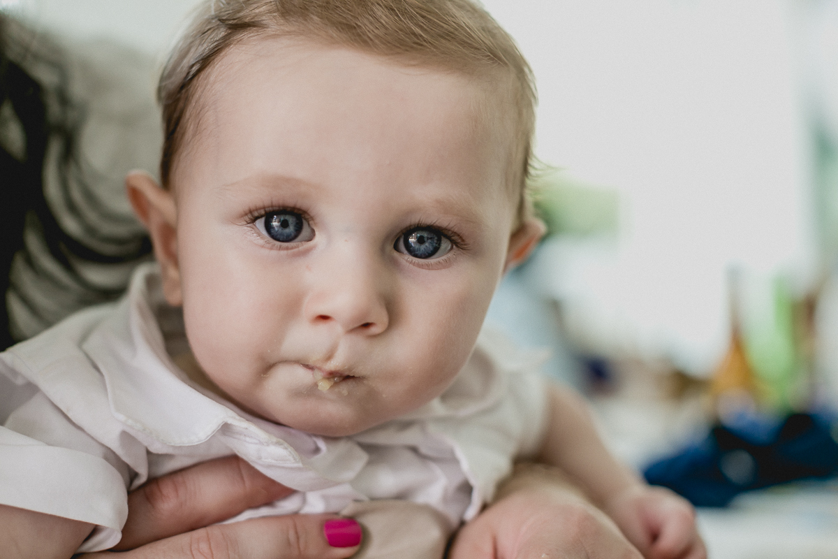 boquinha suja de comida