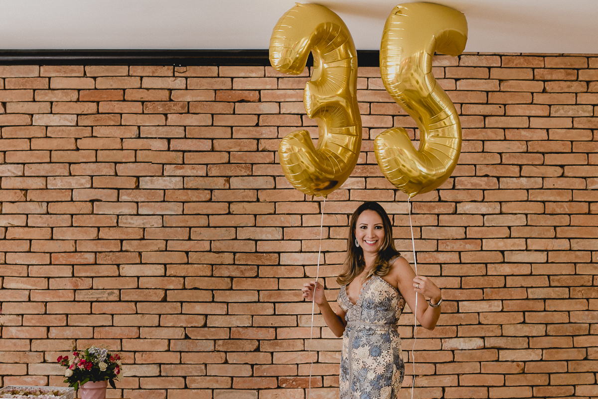 Fernanda retrato com o balão