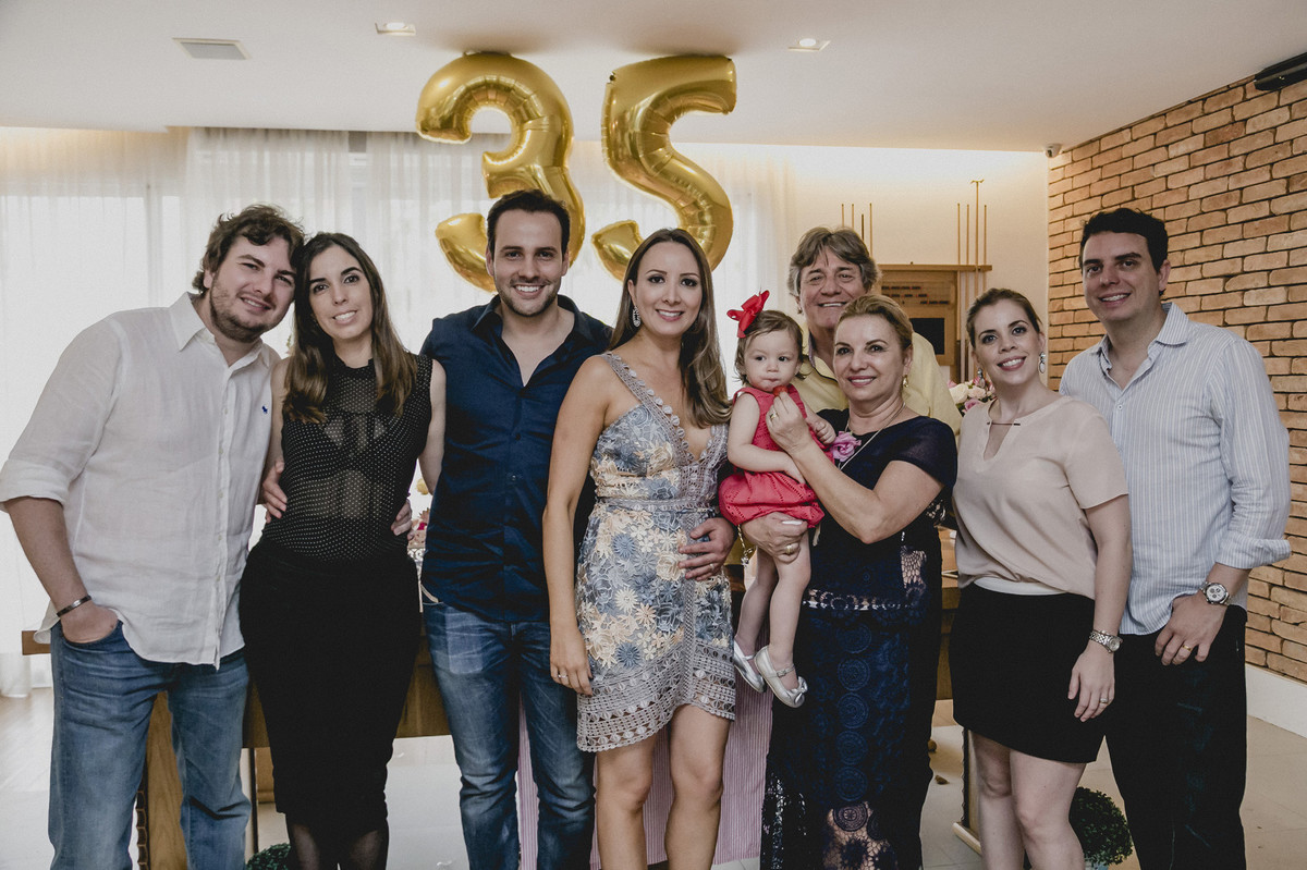 Fotografia da Familia reunida
