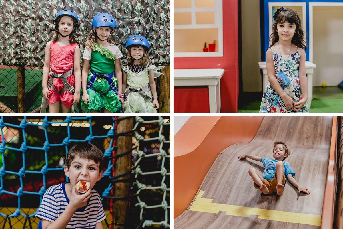 Retrato dos convidados na festa do Pedro