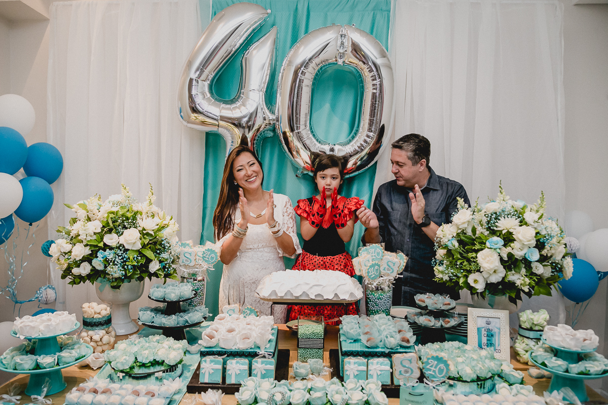 Batendo palmas na hora do parabens