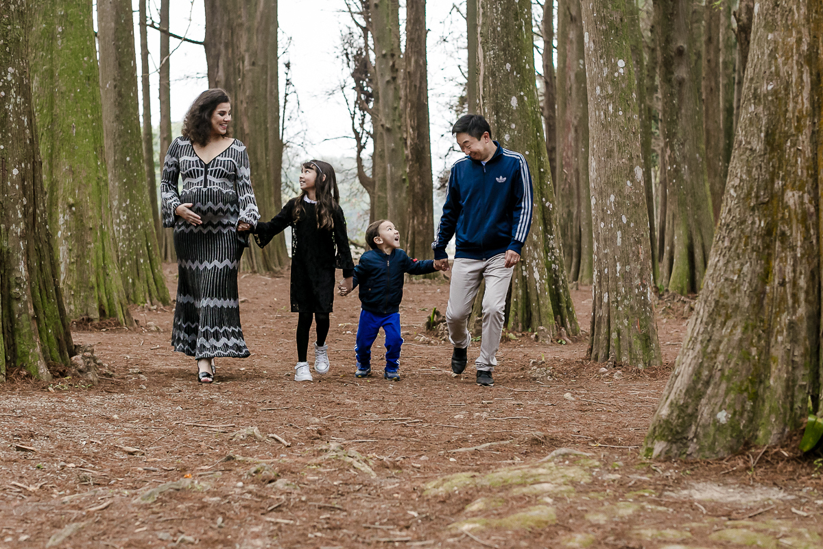 ensaio gestante família no horto florestal zn sp