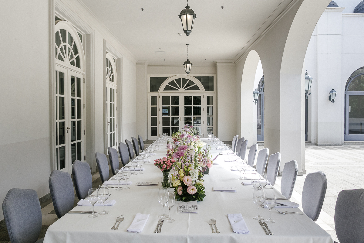 Mesa do Mini wedding no palacio Tangará Panamby sp