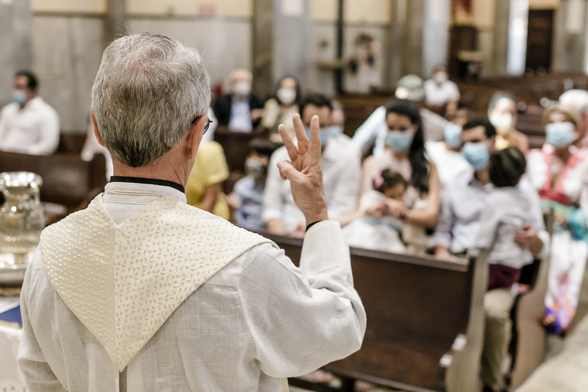 batizado da Vitoria na paroquia perpetuo socorro jardim paulistano SP