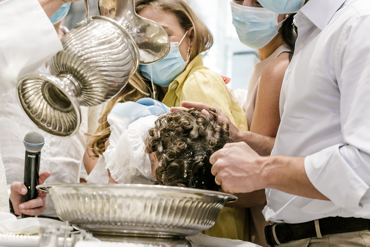 batizado da Vitoria na paroquia perpetuo socorro jardim paulistano SP
