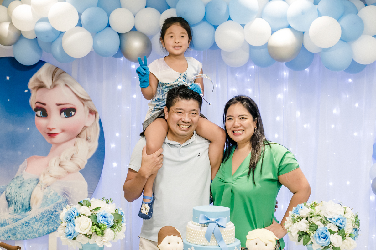 Fotos em família no espaço infantil alecrim