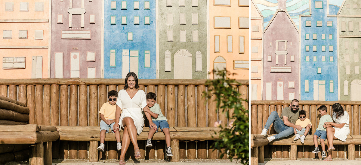 Ensaio família realizado no bloemen park em holambra sp