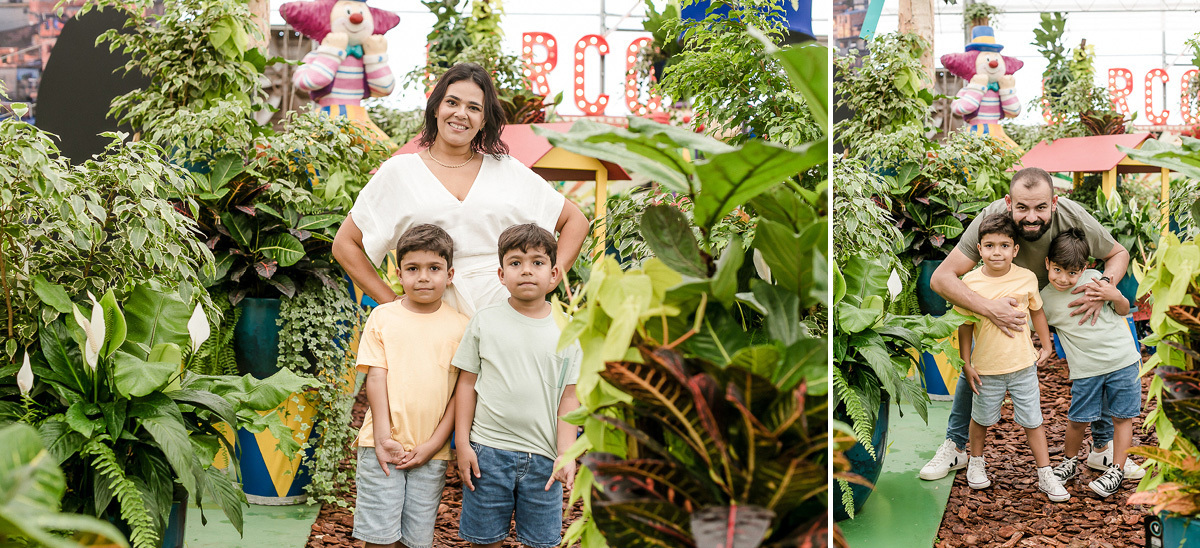 Ensaio família realizado no bloemen park em holambra sp