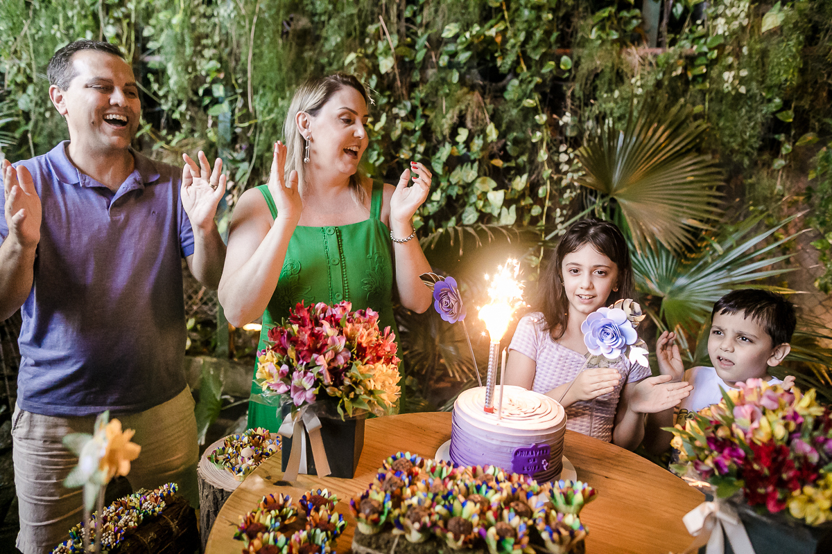 Festa de aniversário da Luísa no restaurante praça são lourenço no bairro do itaim bibi são paulo sp