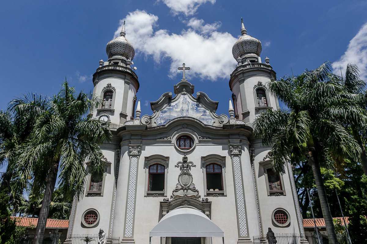 fachada da paróquia nossa senhora do brasil no bairro do jardim america são paulo sp