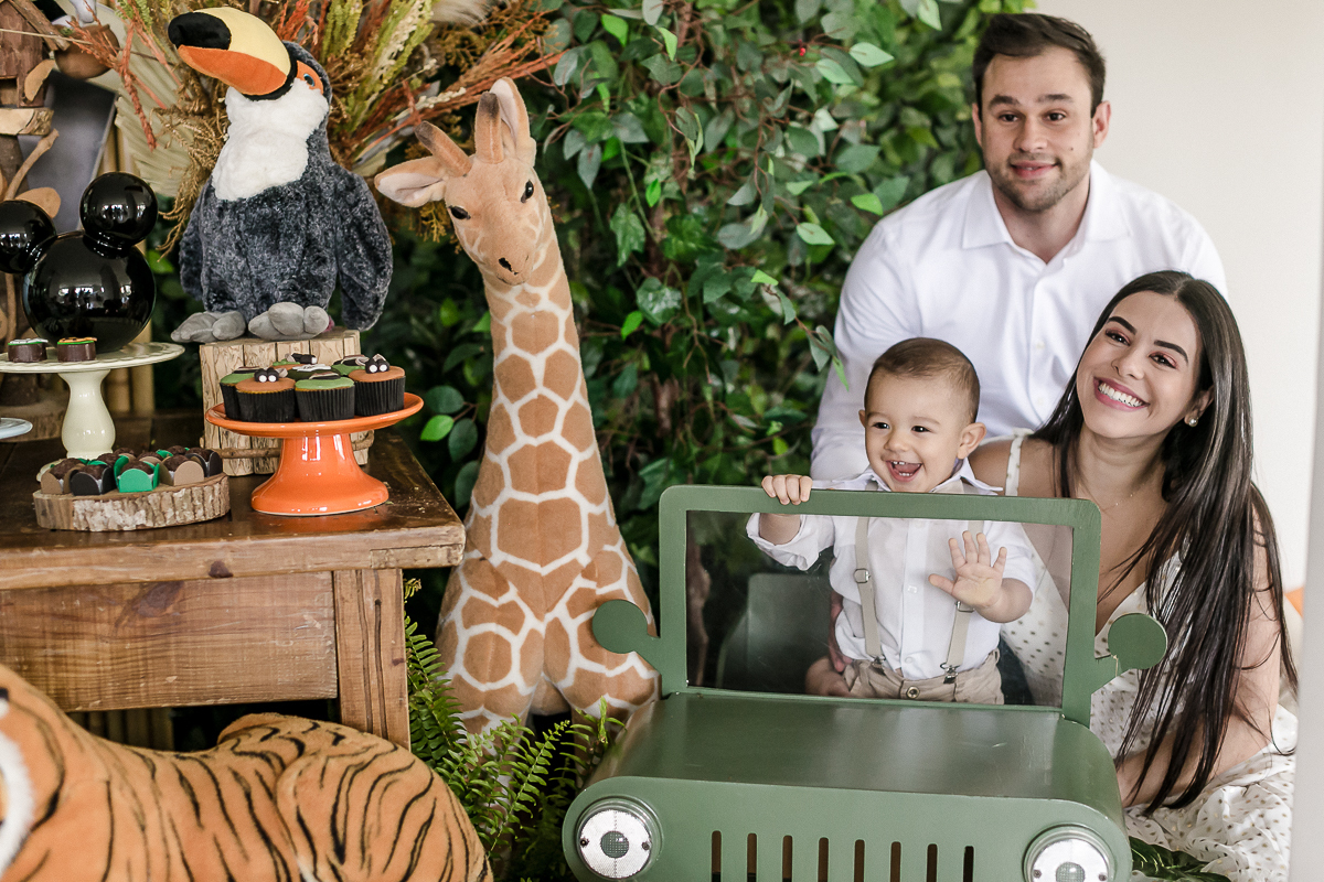 aniversário de 1 ano do gabriel no condominio da família