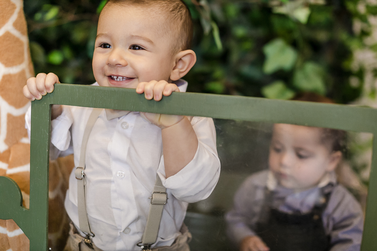 aniversário de 1 ano do gabriel no condominio da família