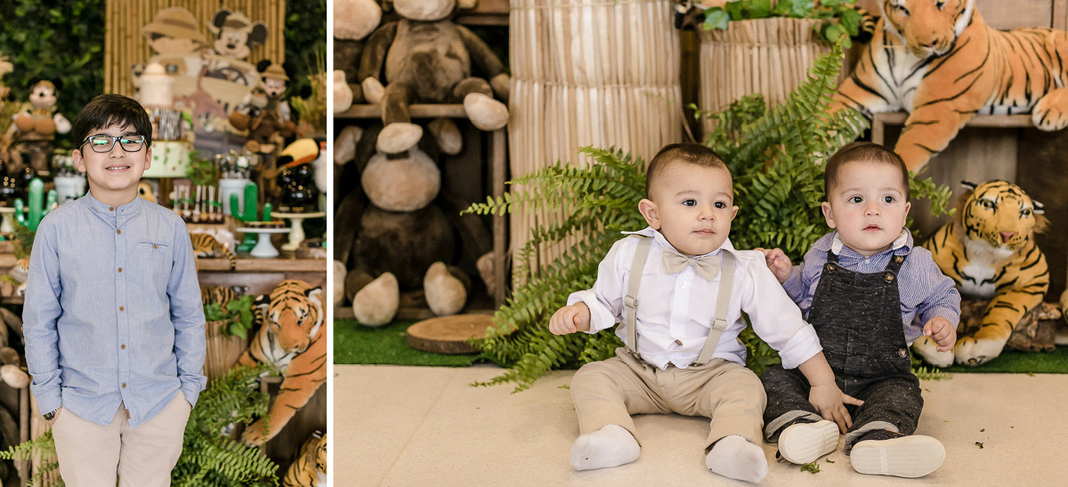 aniversário de 1 ano do gabriel no condominio da família
