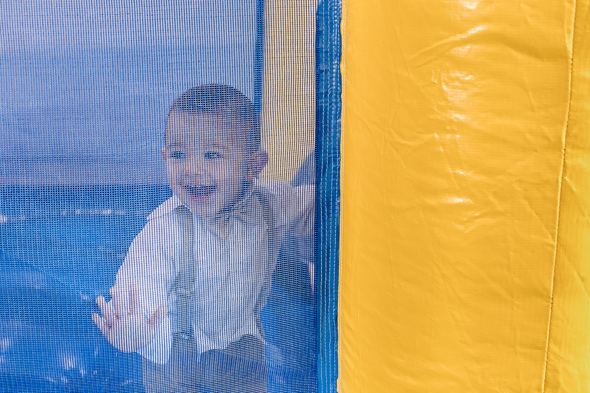 aniversário de 1 ano do gabriel no condominio da família