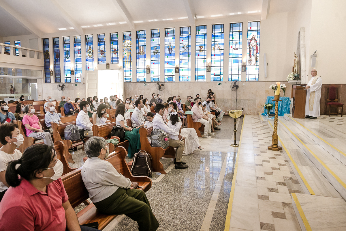 Fotos em familia na paroquia santo ivo. Batizado do rafa, gabi e lucas