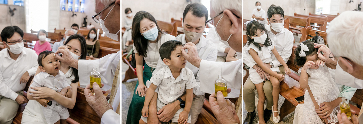 Fotos em familia na paroquia santo ivo. Batizado do rafa, gabi e lucas