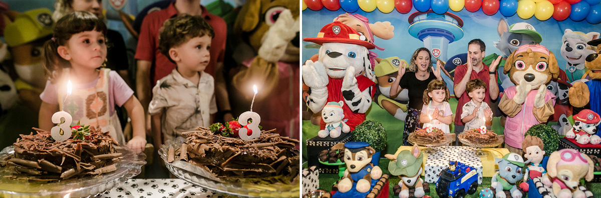 fotos do aniversario de 3 anos da Mariana e do Felipe no Buffet Espaço buticabeira em pinheiros zona oeste sp